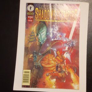 STAR WARS SHADOW OF THE EMPIRE #6 WRITTEN BY JOHN WAGNER COVER BY HUGH FLEMING